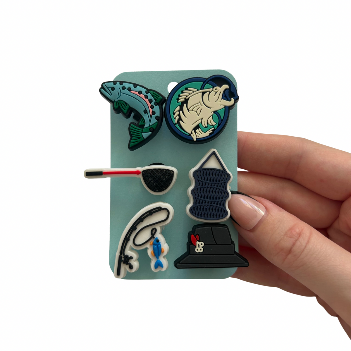 Fishing Shoe Charms