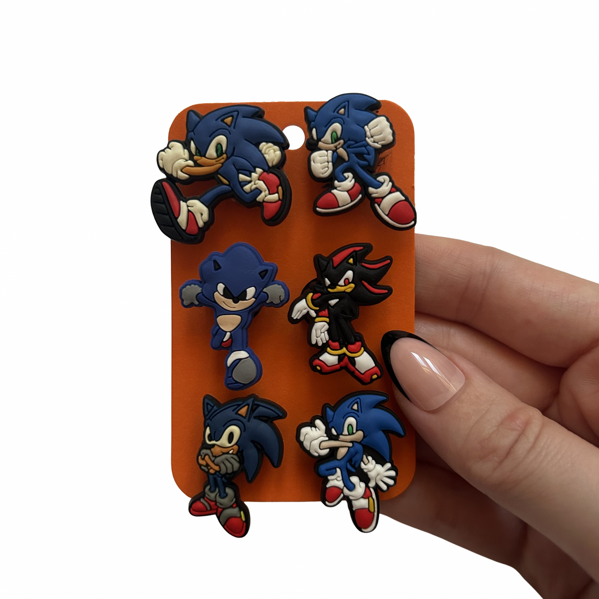 Blue Hedgehog Shoe Charms