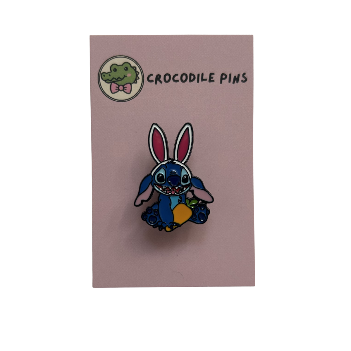 Blue Alien Pin Badge