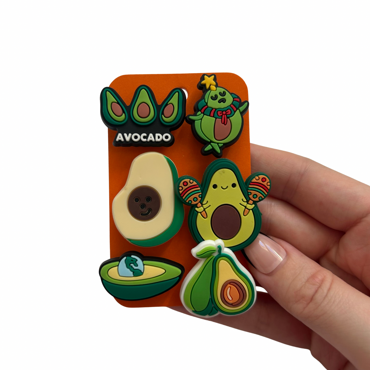 Avocado Shoe Charms