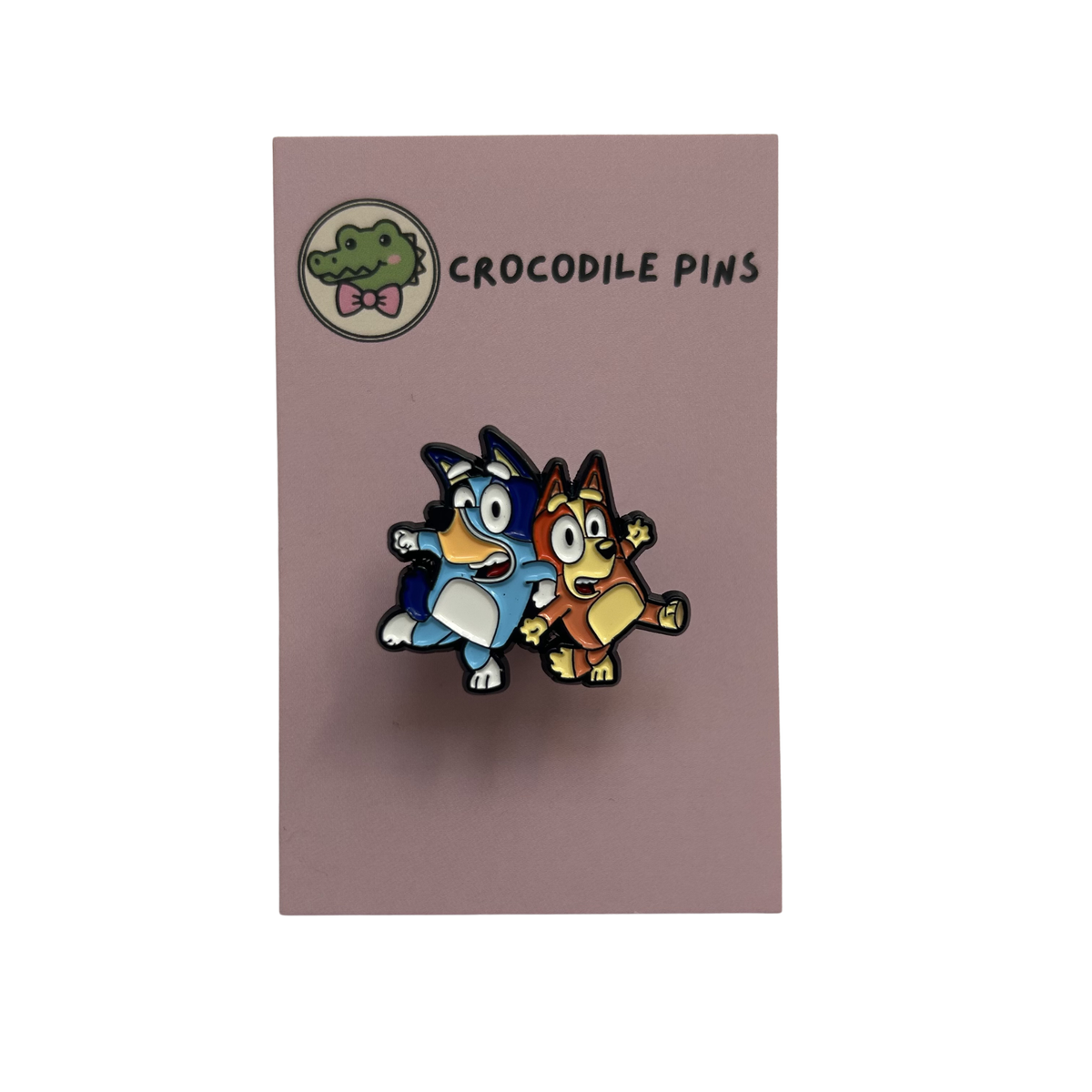 Blue Dog Pin Badge