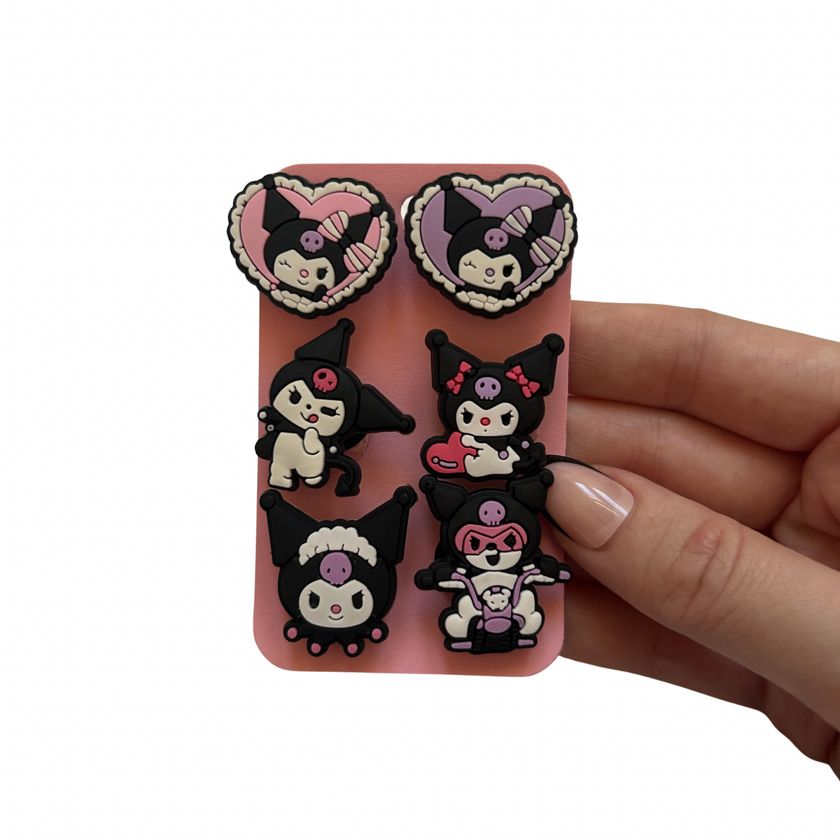 Black Rabbit Shoe Charms