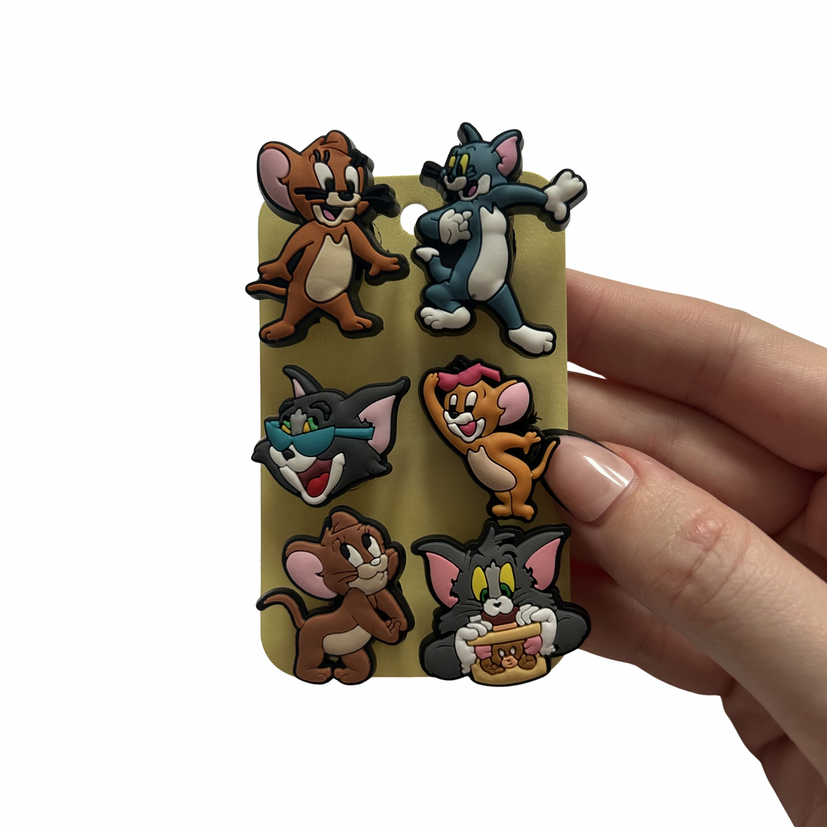 Cat & Mouse Shoe Charms