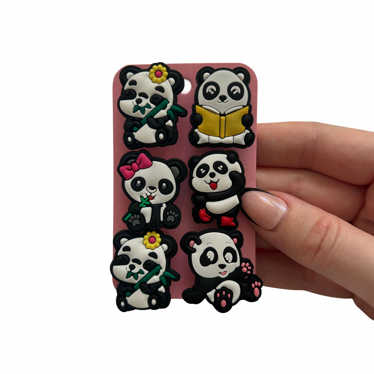 Panda Shoe Charms