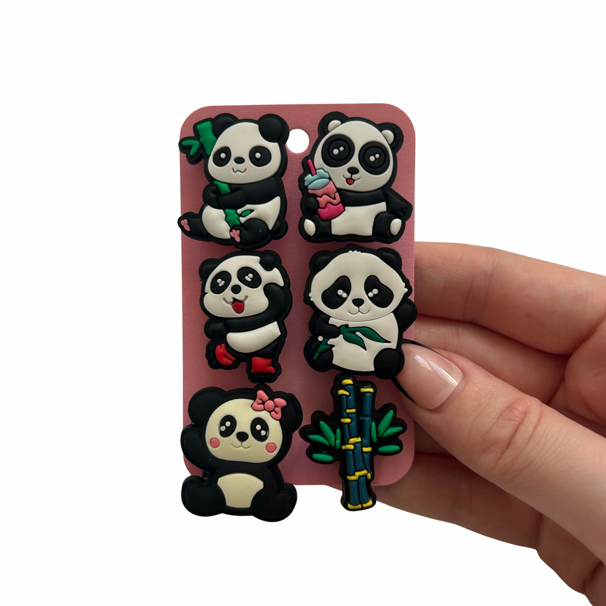 Panda Shoe Charms