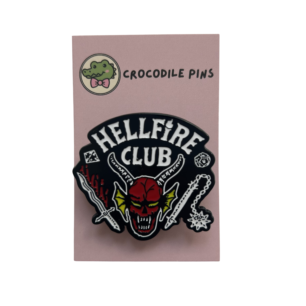 Strange Club Pin Badge