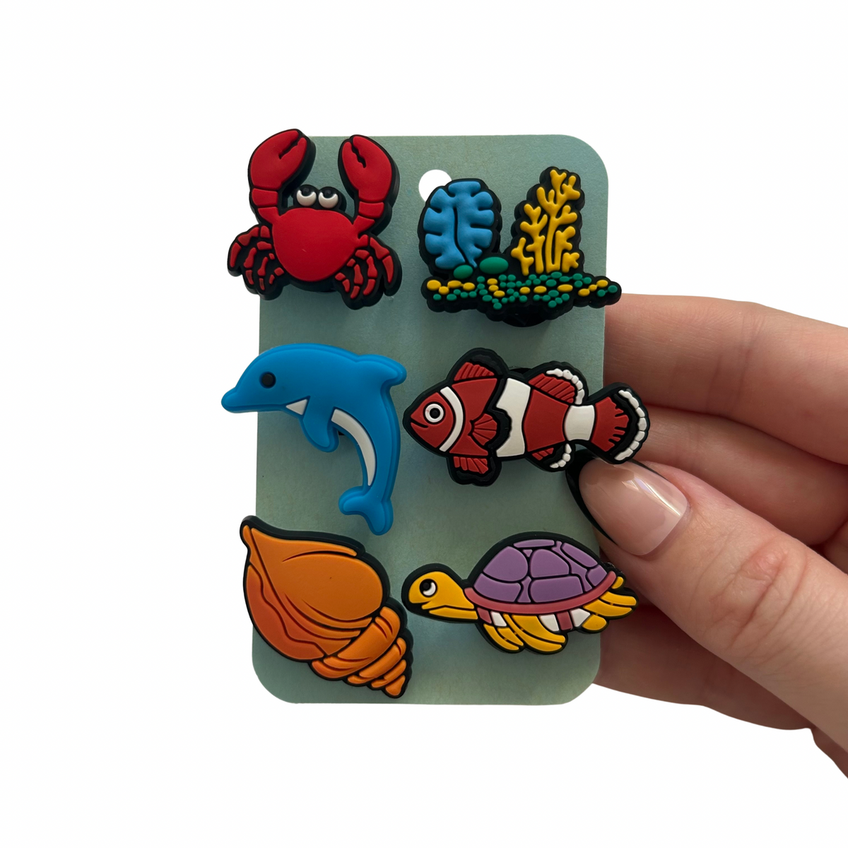 Sea Creatures Shoe Charms