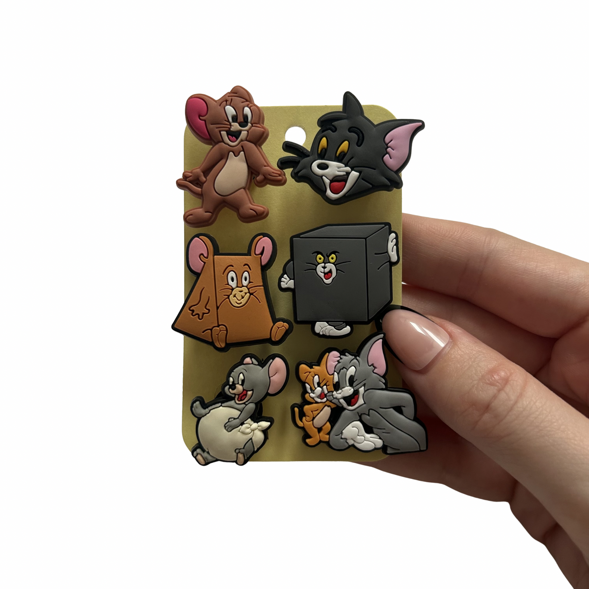Cat & Mouse Shoe Charms
