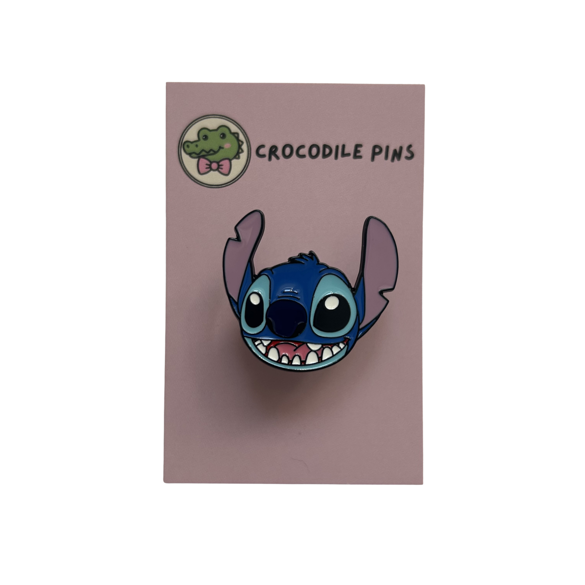 Blue Alien Pin Badge