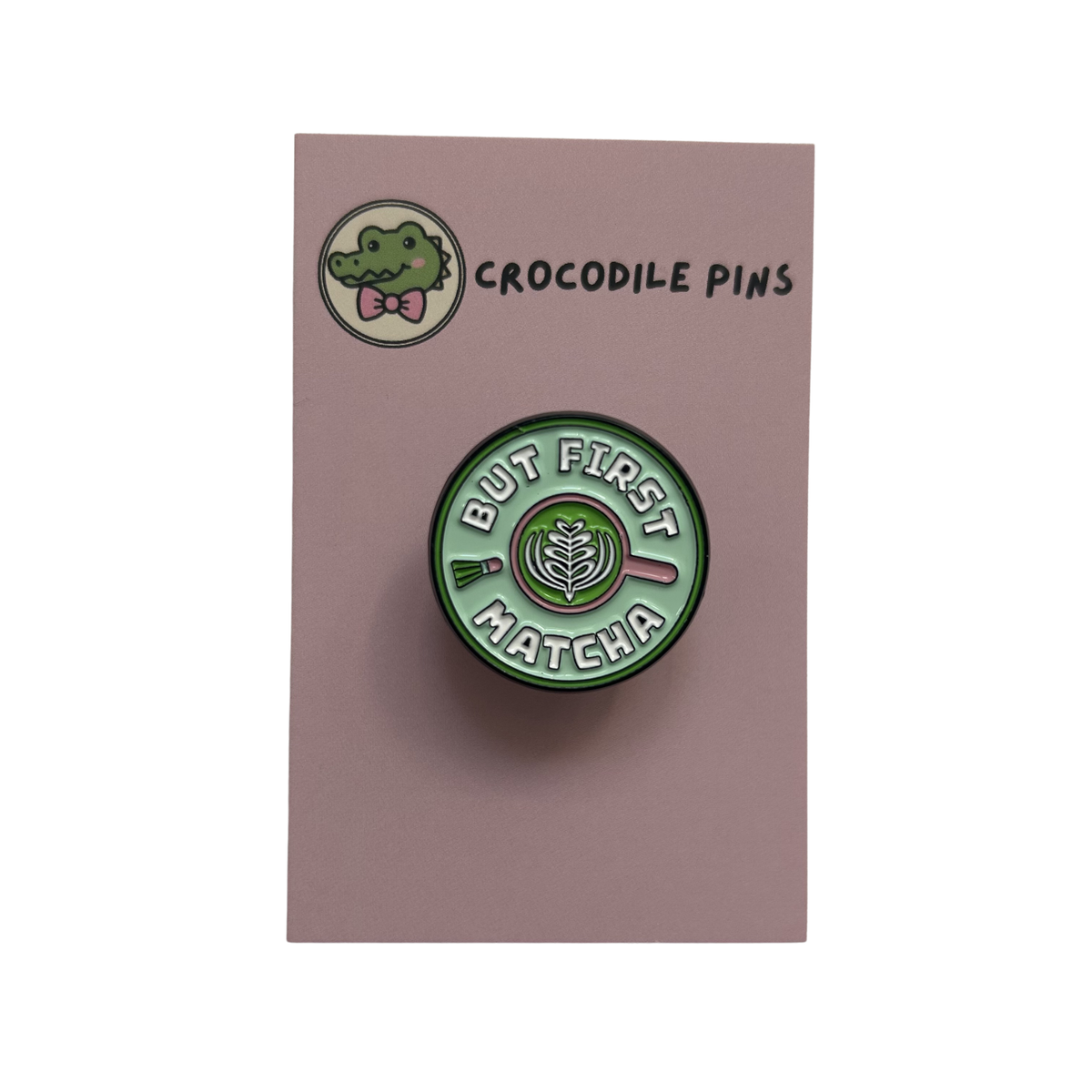 Matcha Pin Badge