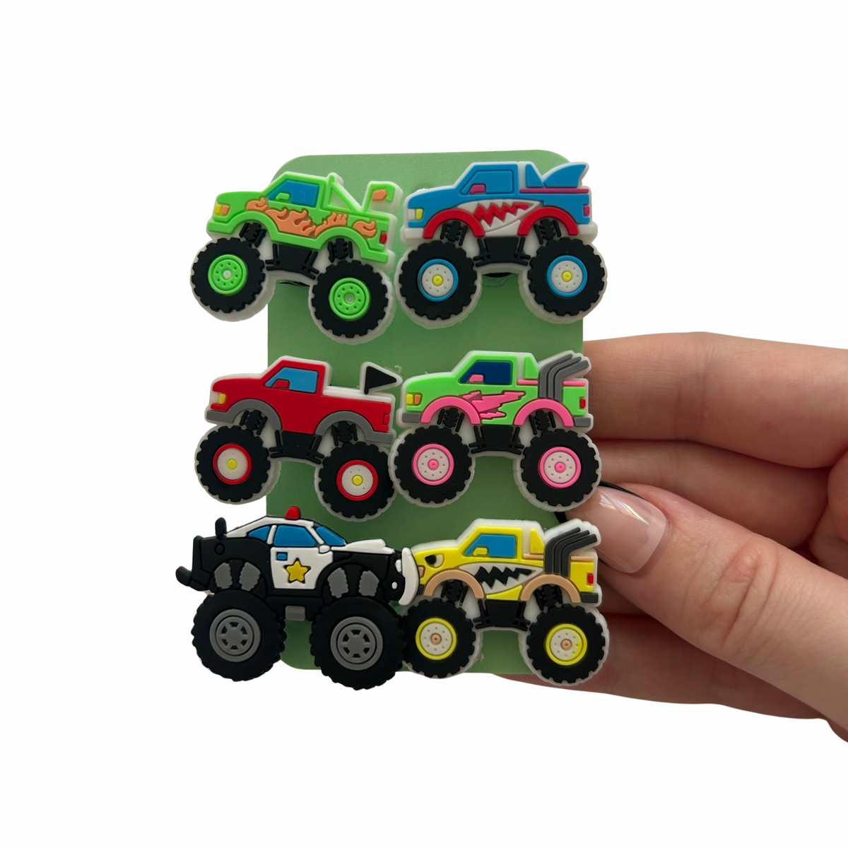 Monster Truck Shoe Charms