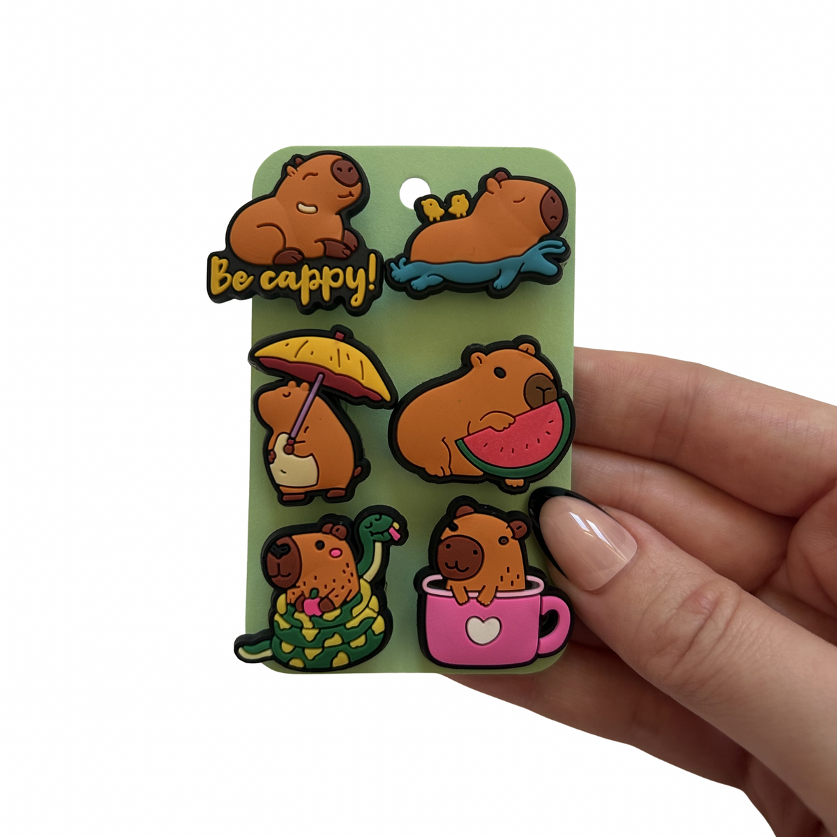 Capybara Shoe Charms