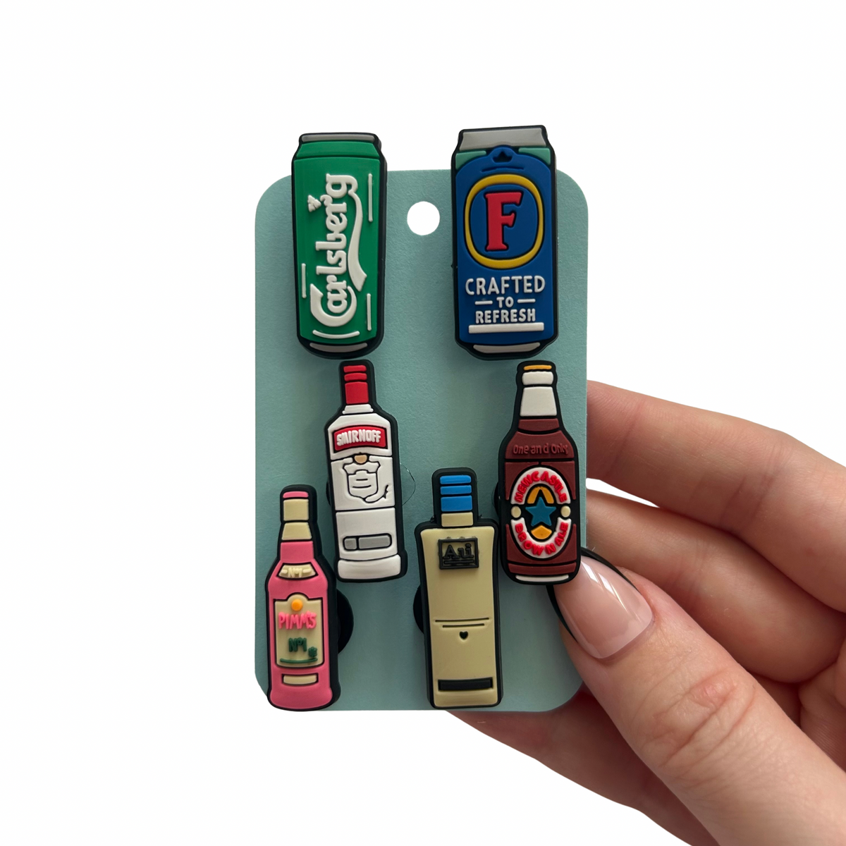Drinks Shoe Charms