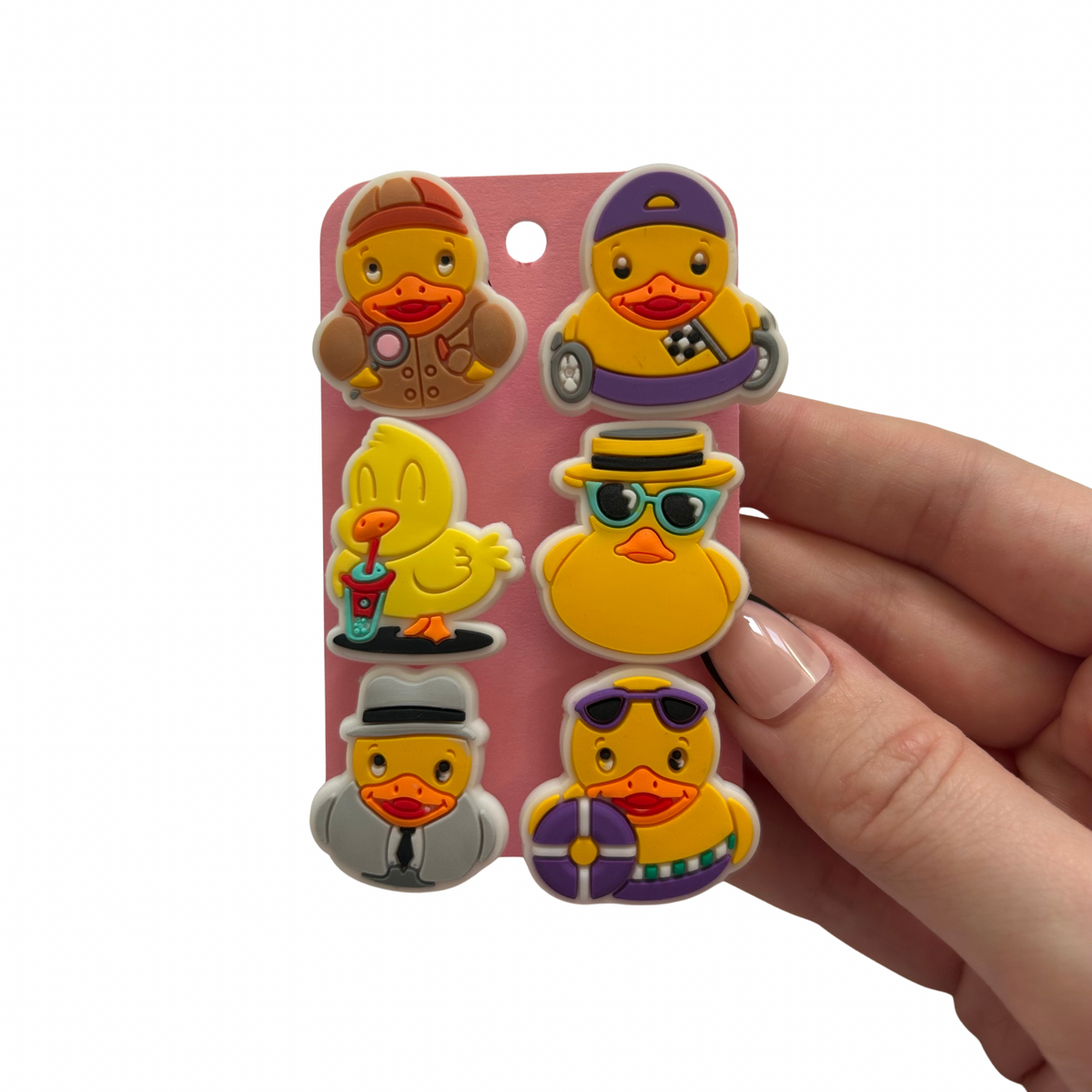 Rubber Duck Shoe Charms