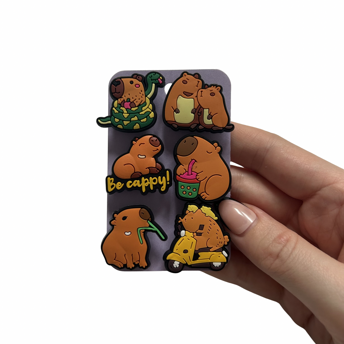 Capybara Shoe Charms