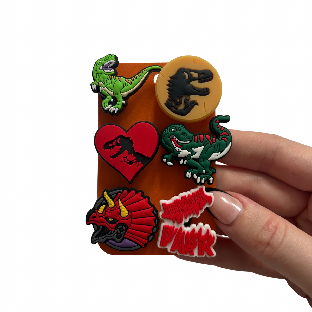 Dinosaur Shoe Charms