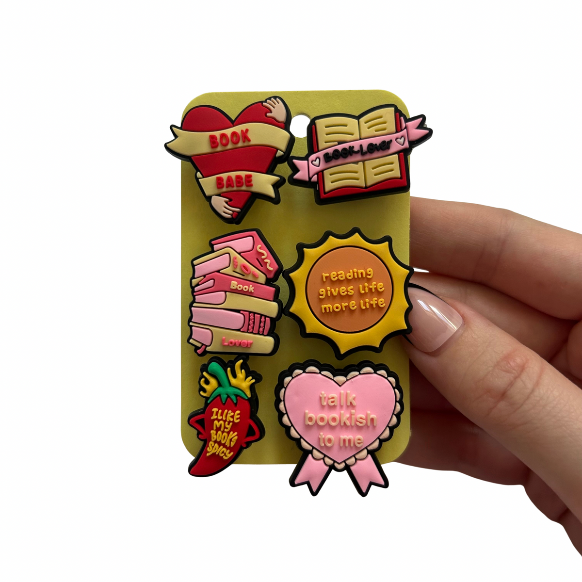 Reading Shoe Charms