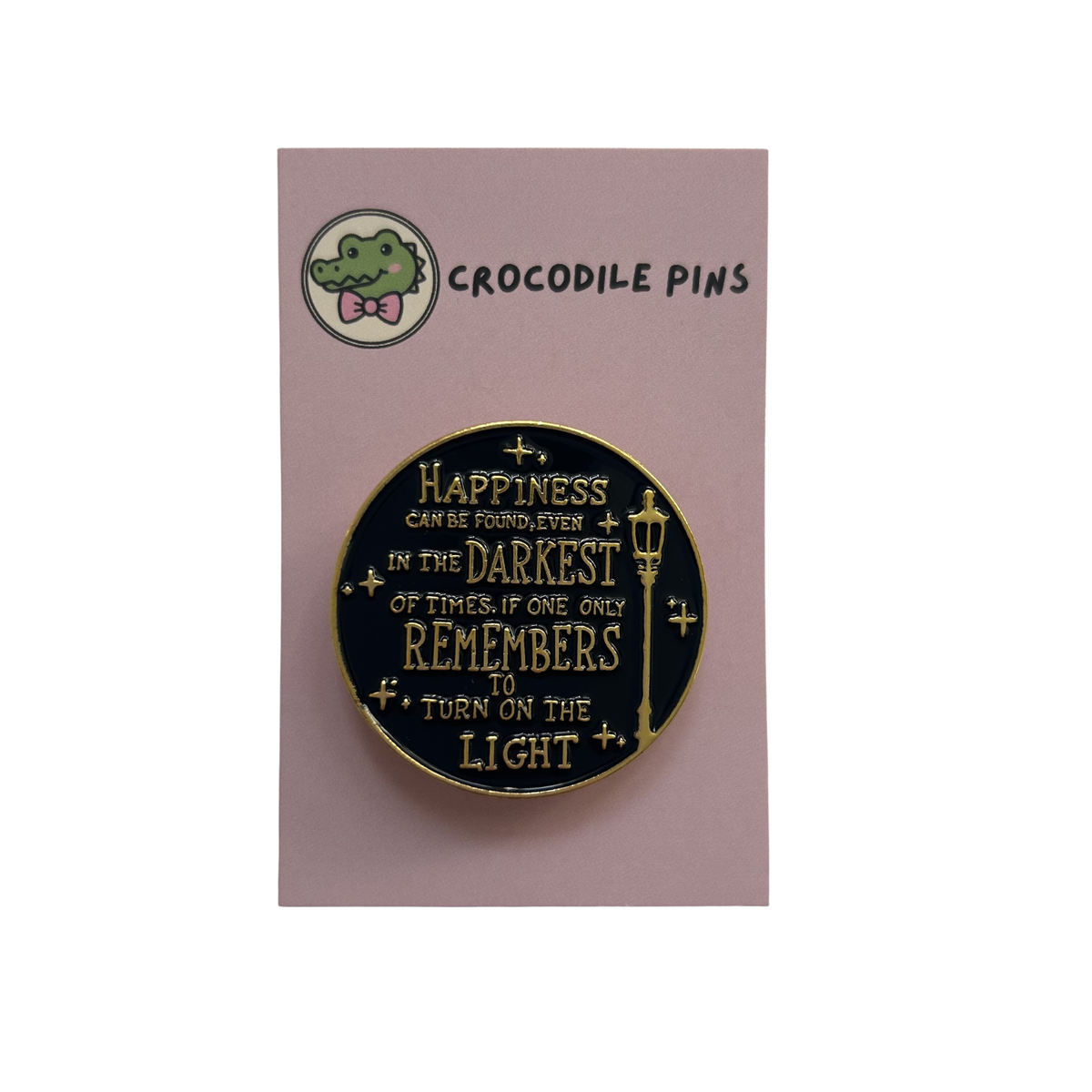 Wizard Streetlamp Pin Badge