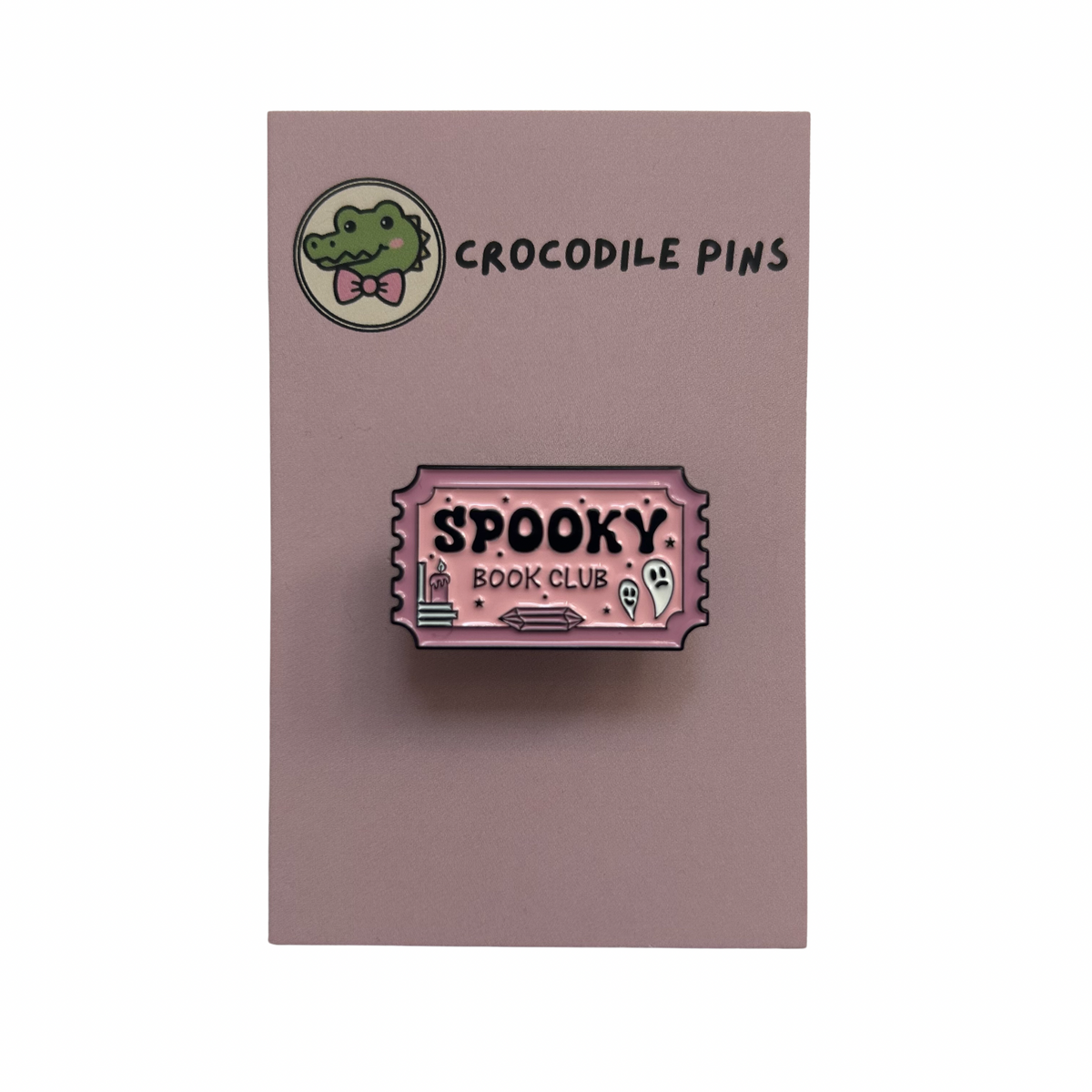 Spooky Book Club Pin Badge