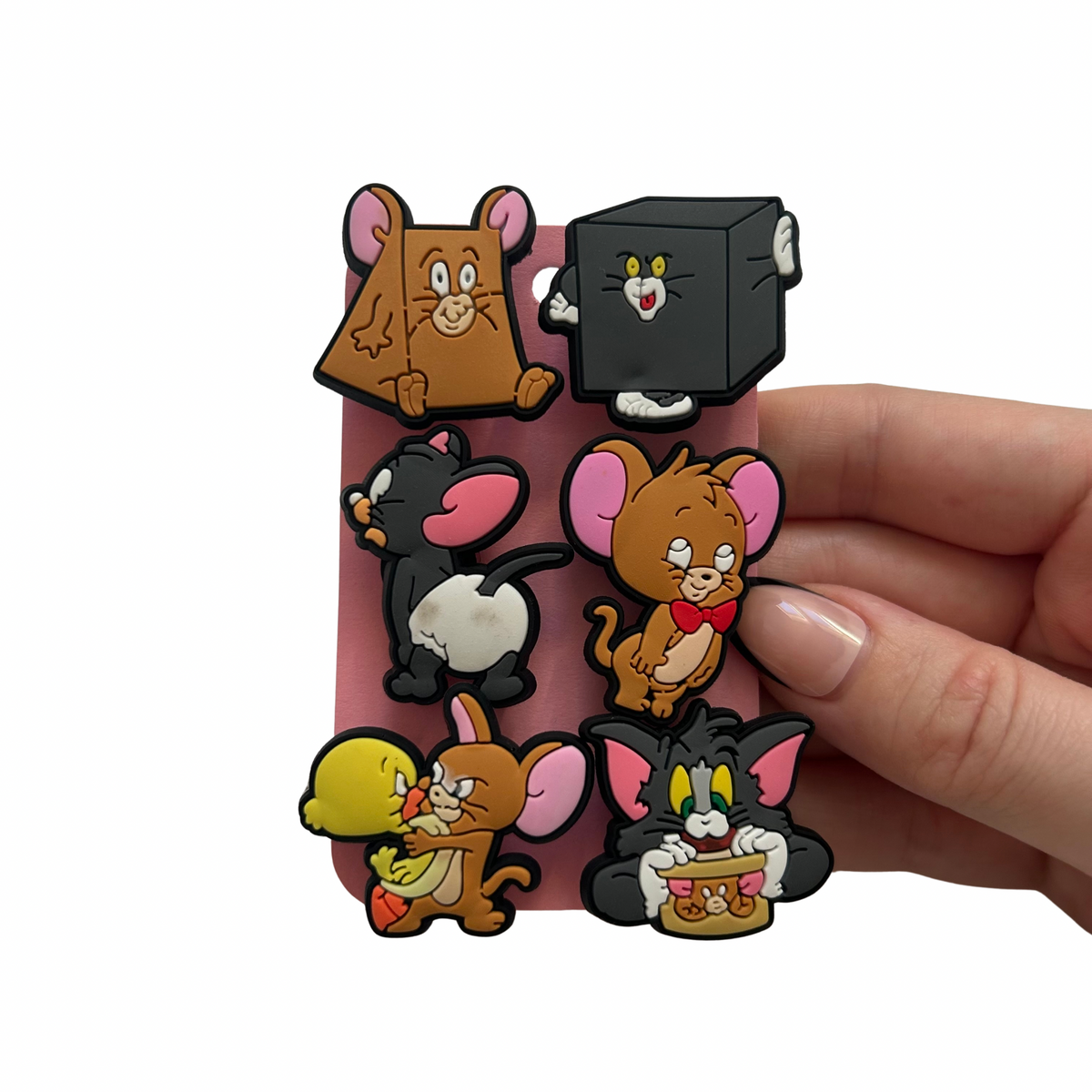 Cat & Mouse Shoe Charms