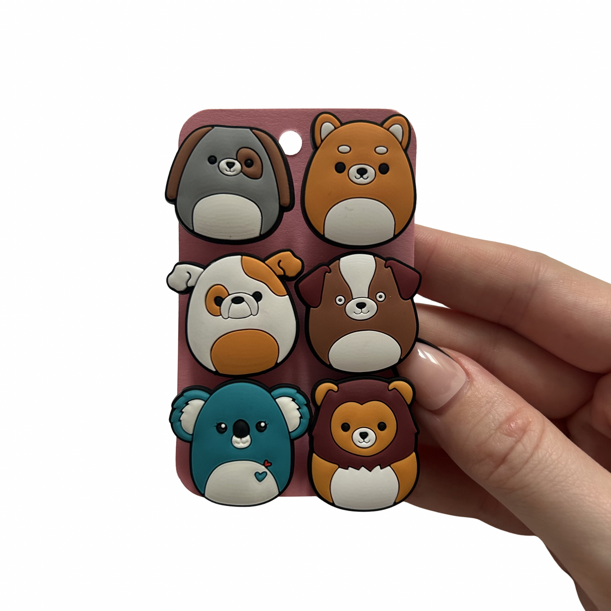 Squish Animals Shoe Charms