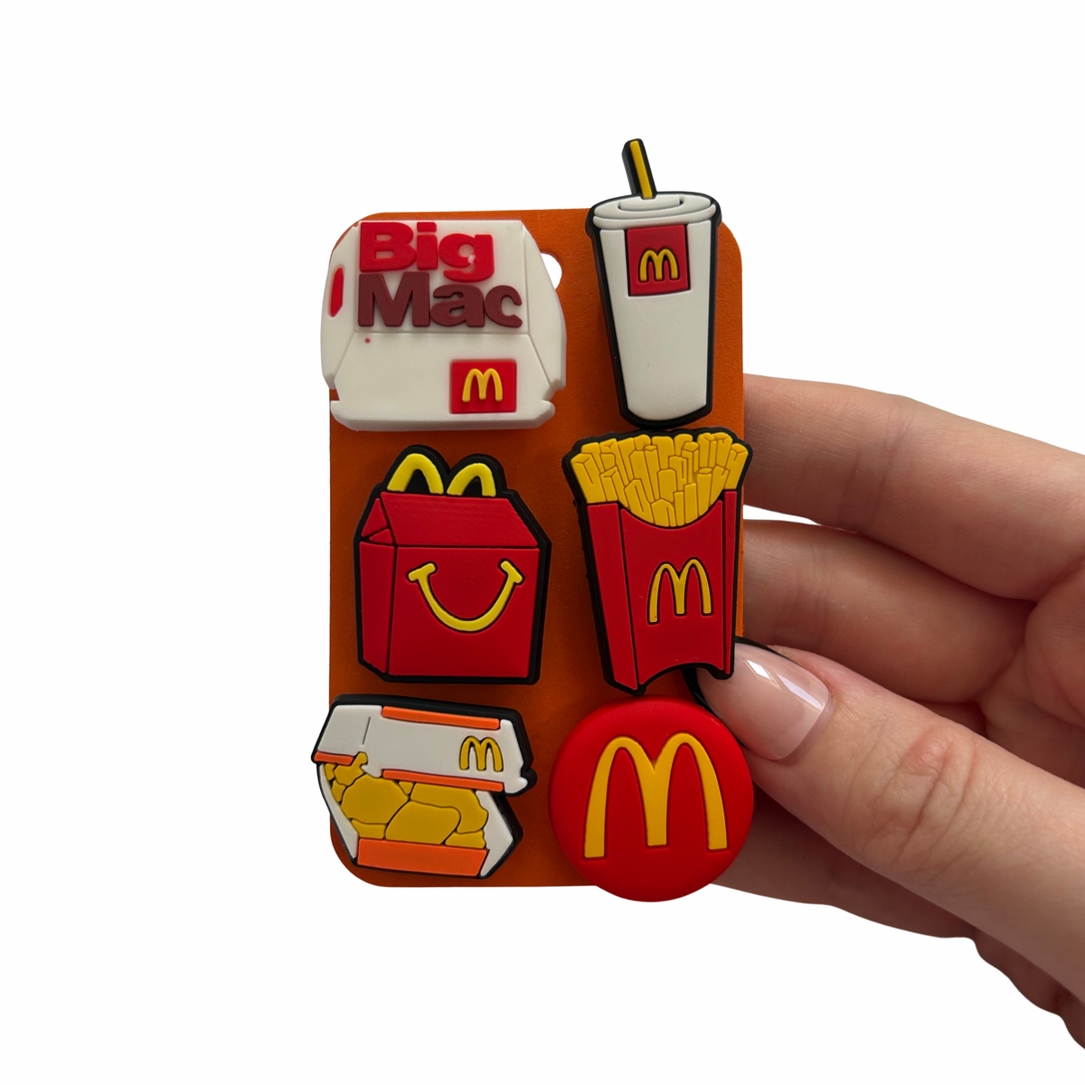 Fast Food Shoe Charms