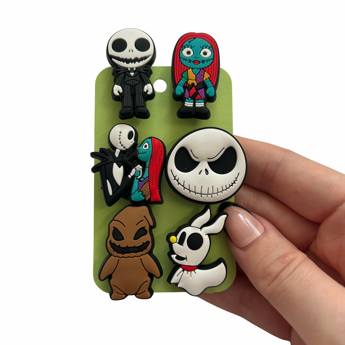 Christmas Skeleton Shoe Charms