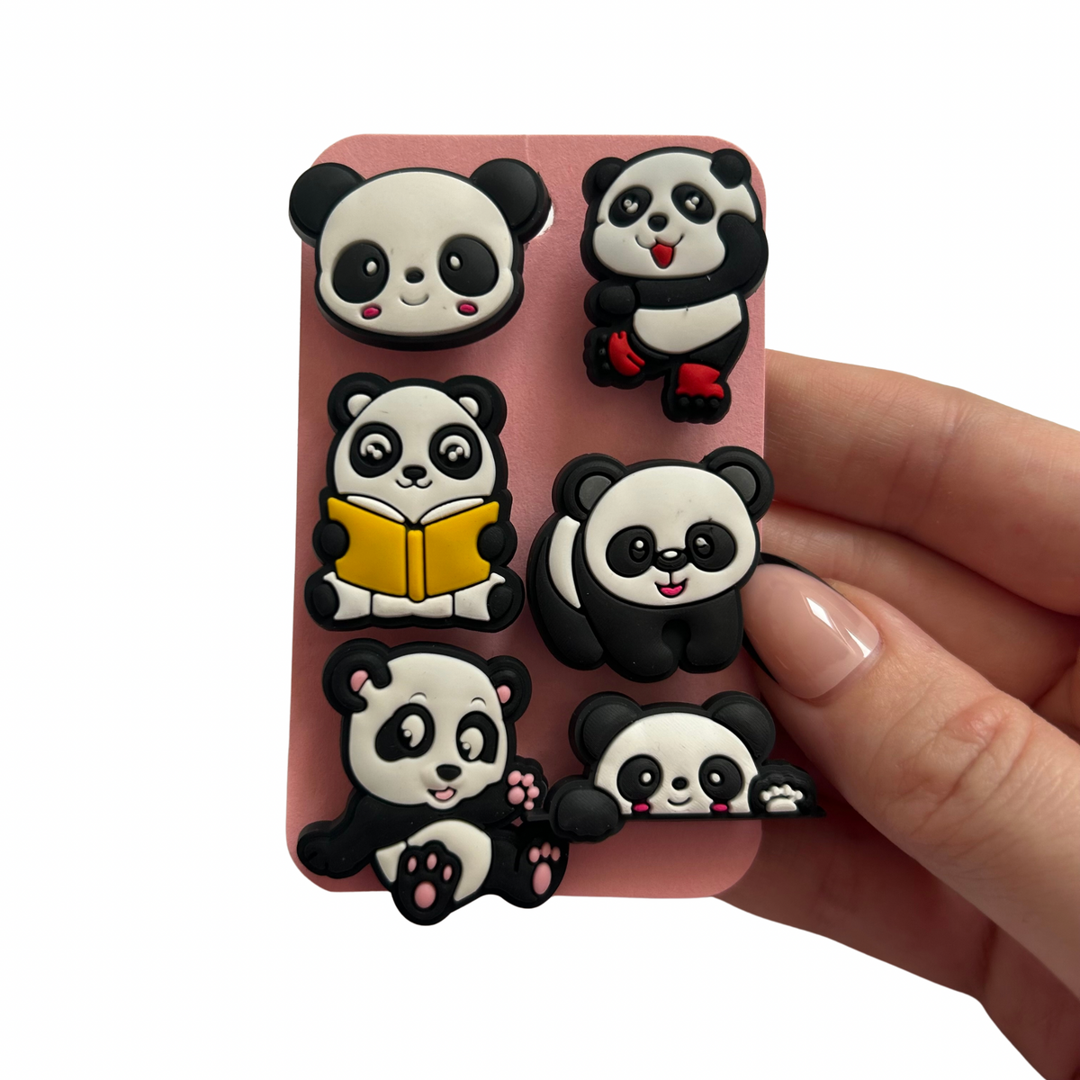 Panda Shoe Charms