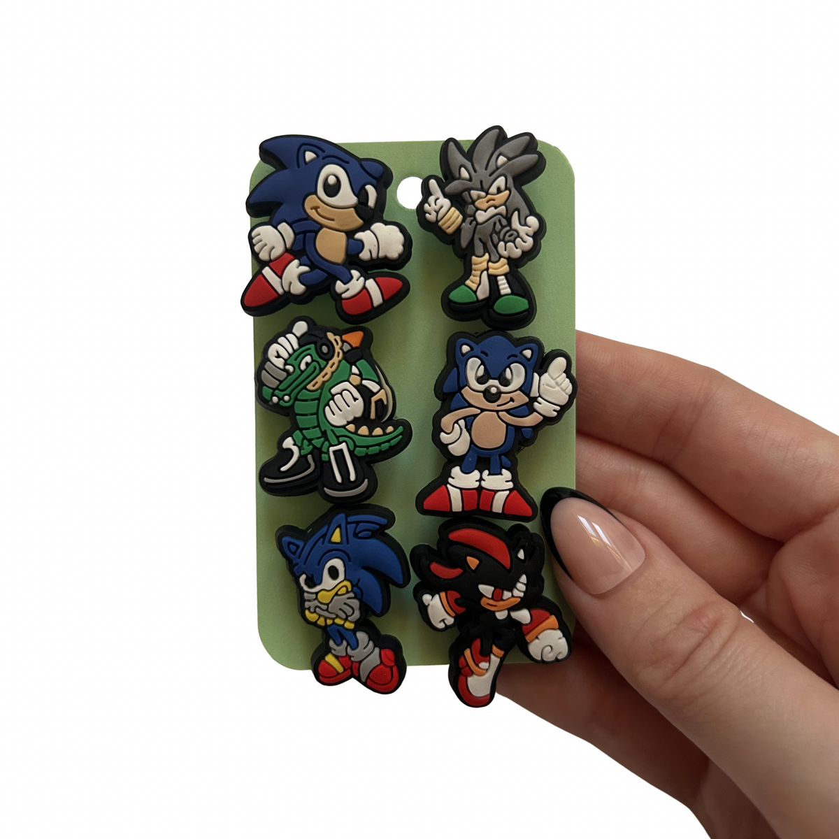 Blue Hedgehog Shoe Charms