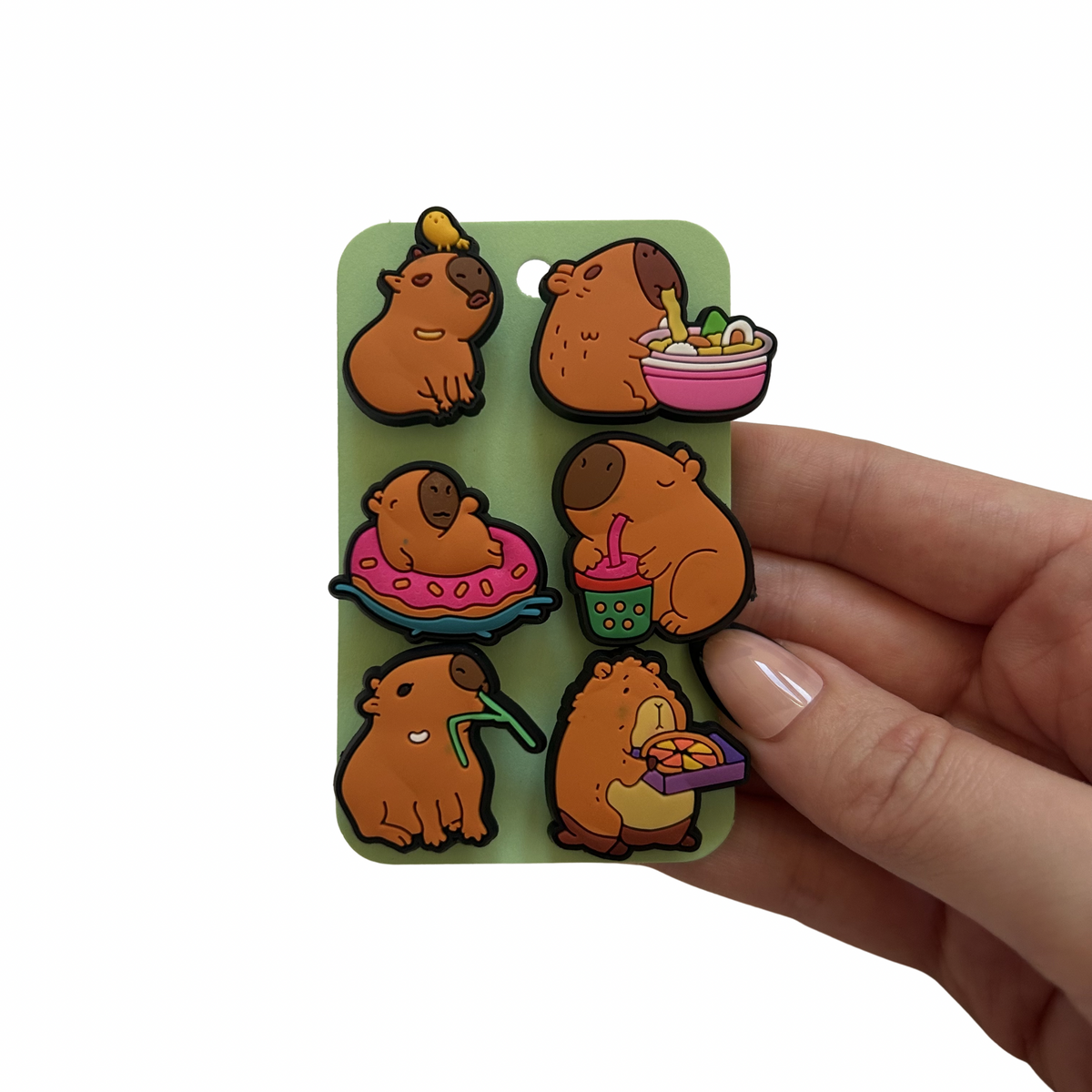 Capybara Shoe Charms