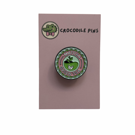 Matcha Pin Badge