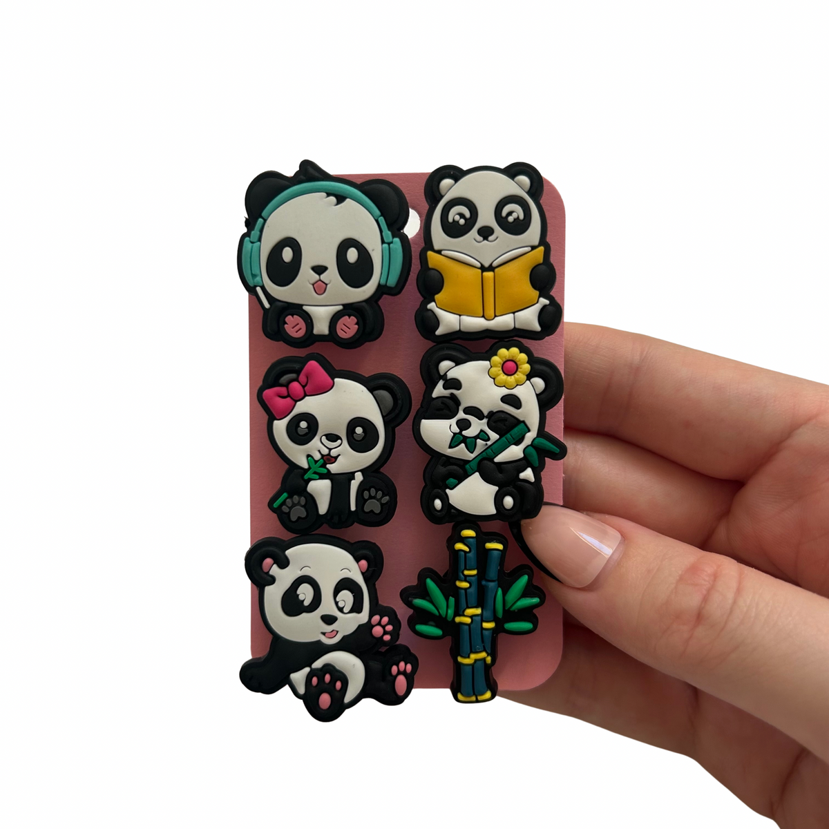 Panda Shoe Charms