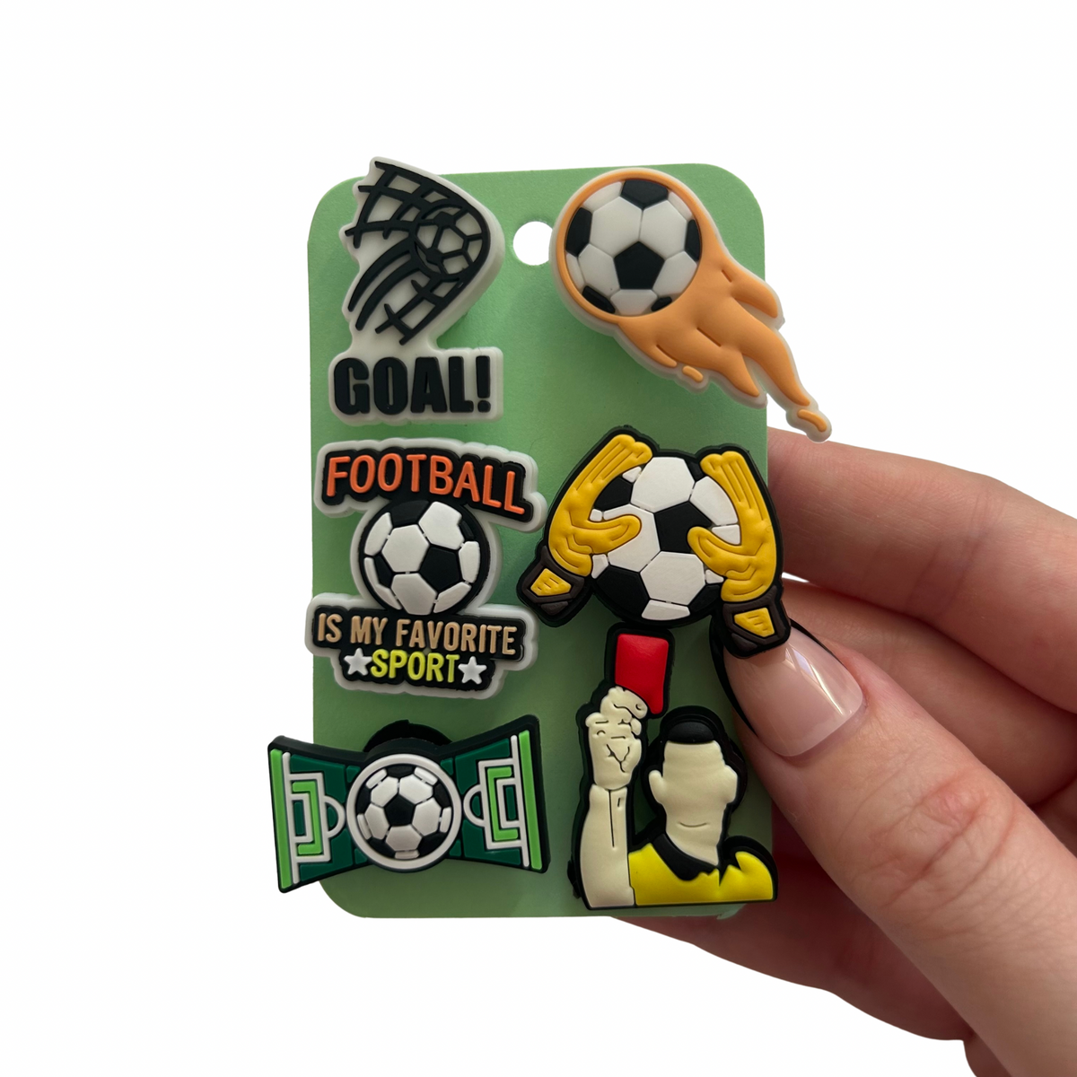 Football Shoe Charms