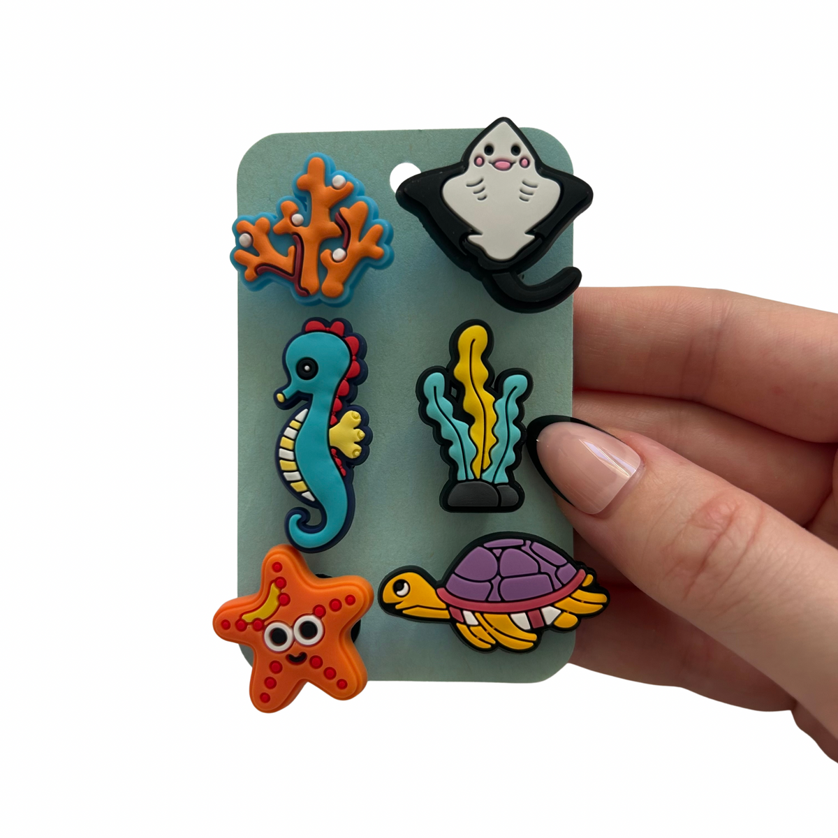 Sea Creatures Shoe Charms