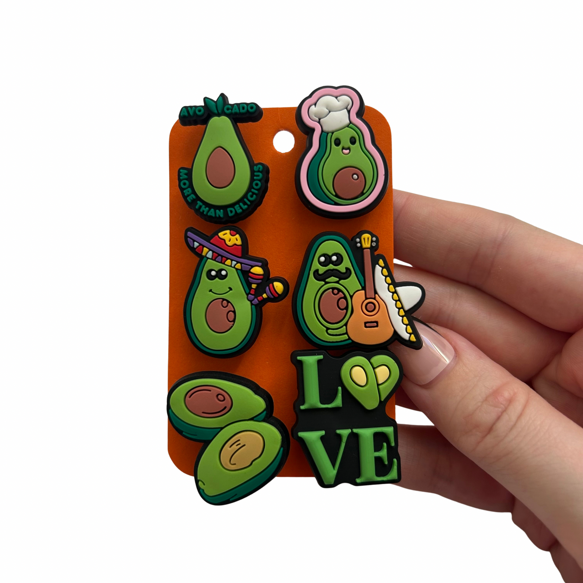 Avocado Shoe Charms