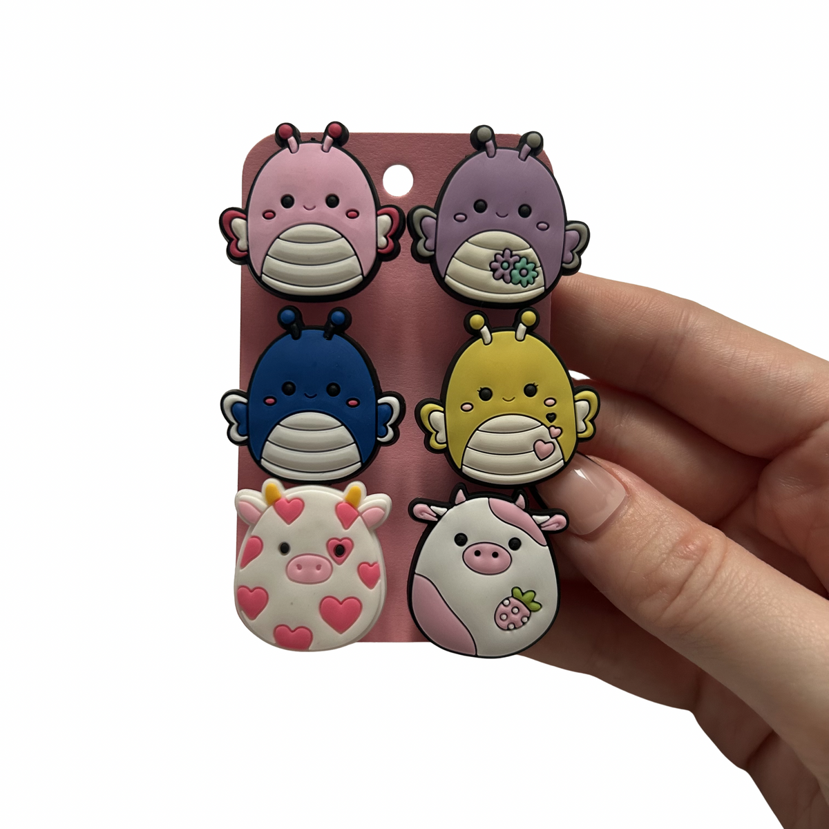 Squish Animals Shoe Charms