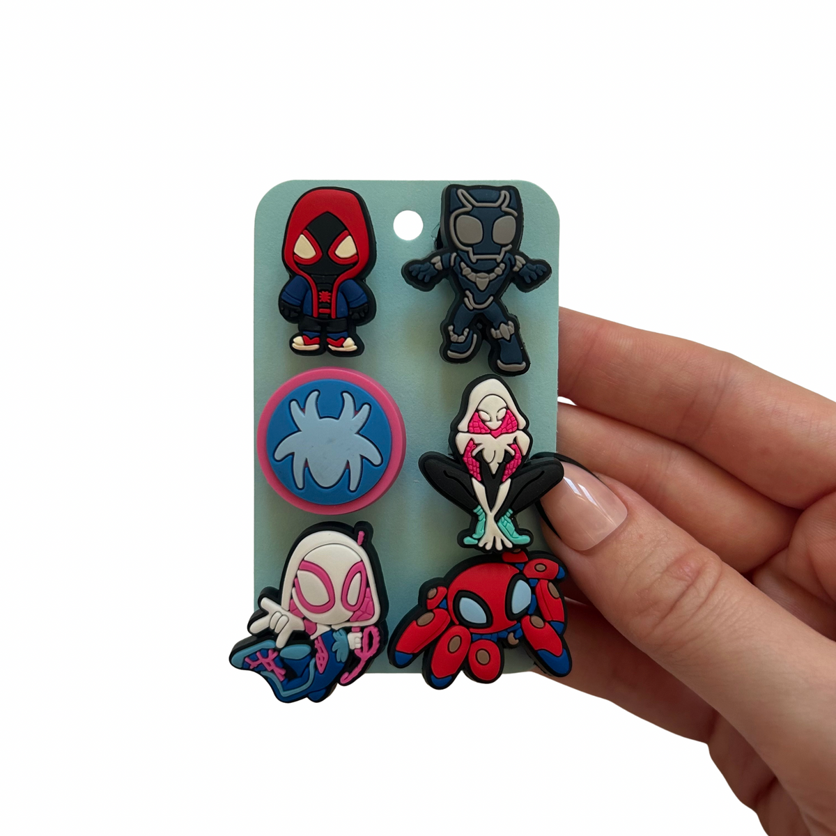 Superhero Shoe Charms