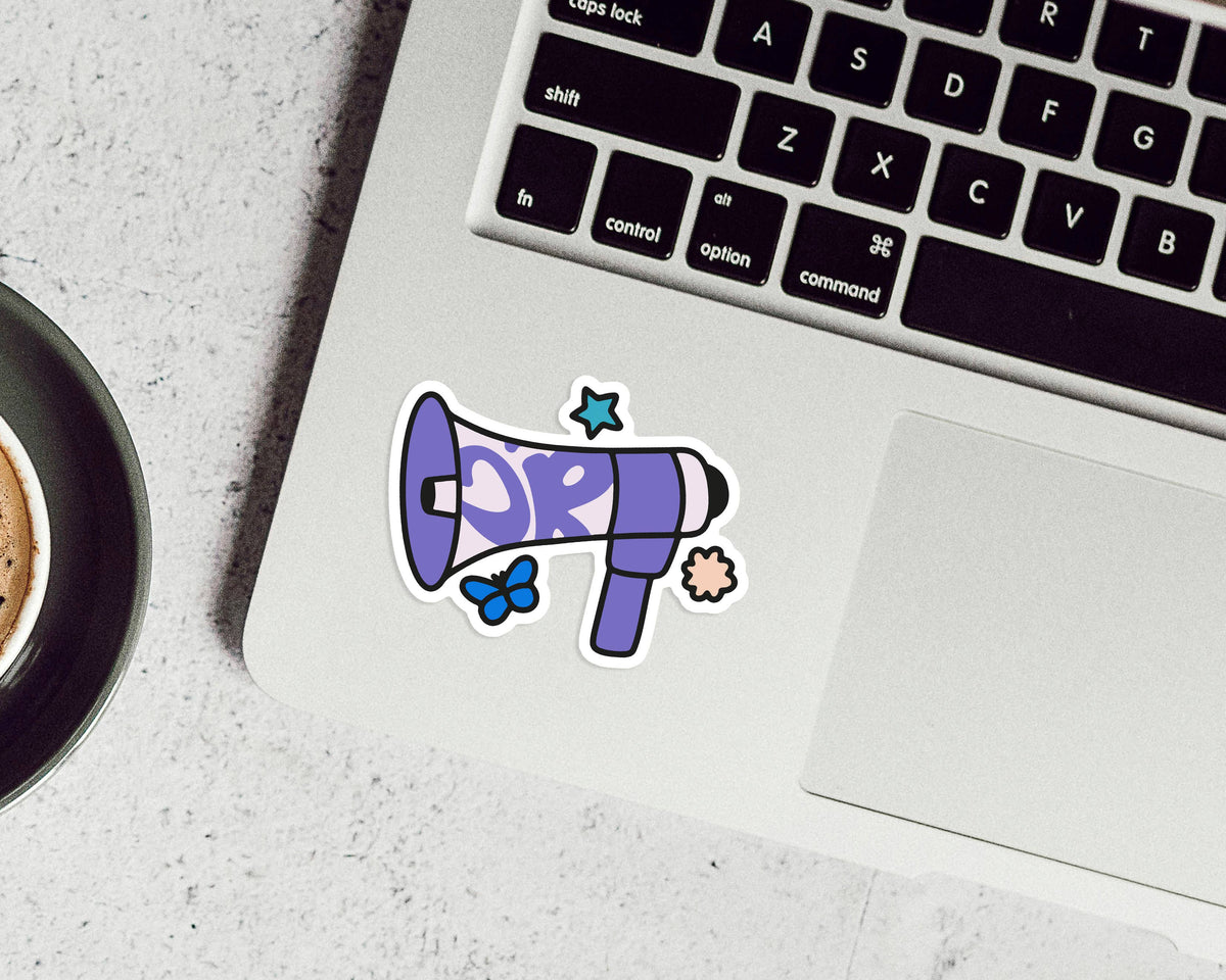 Olivia Rodrigo Vinyl Sticker | Glossy Laptop Sticker