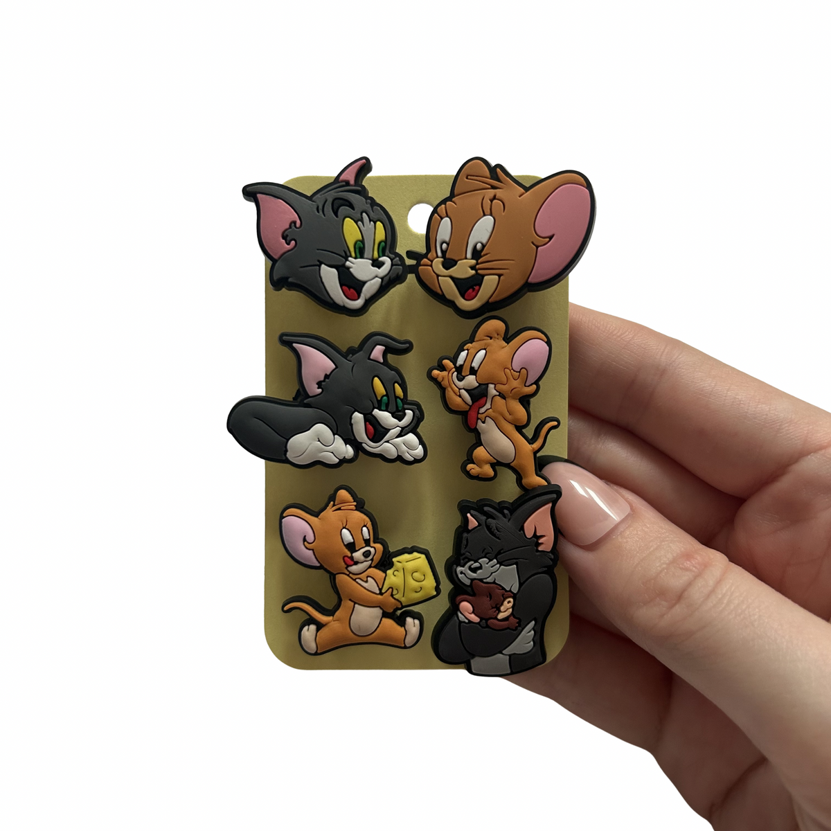 Cat & Mouse Shoe Charms
