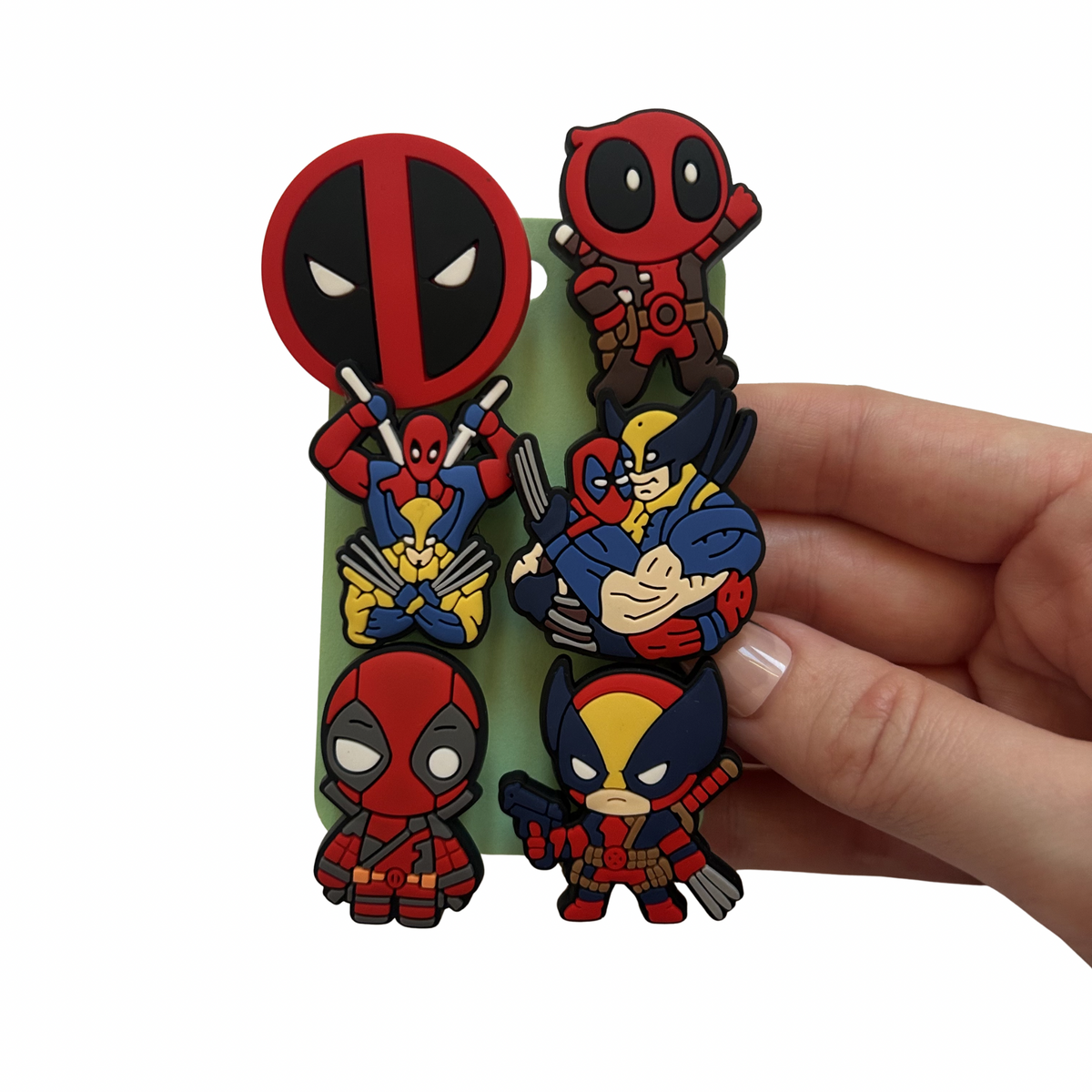 Superhero Shoe Charms