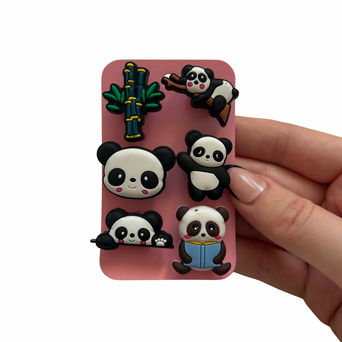 Panda Shoe Charms