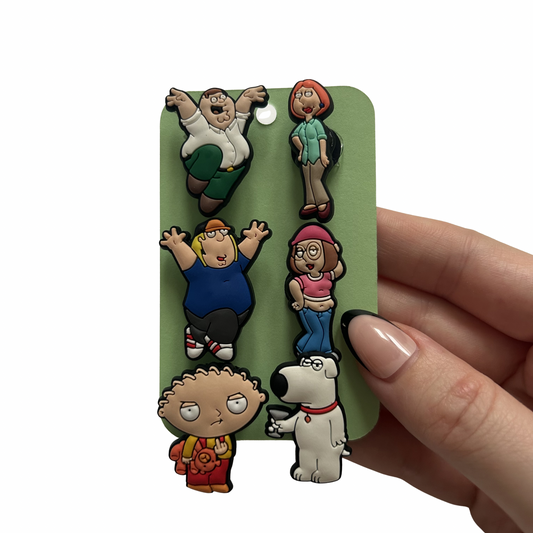 Family Man Shoe Charms