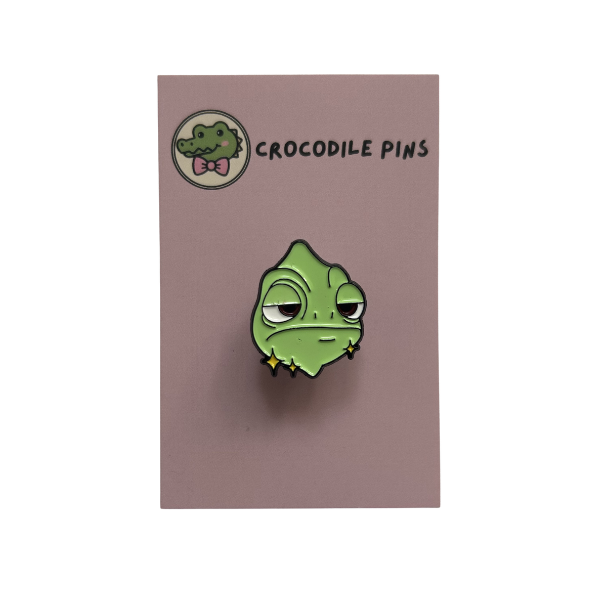 Chameleon Pin Badge
