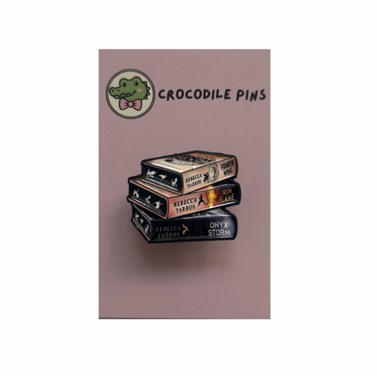 Dragon Book Pin Badge