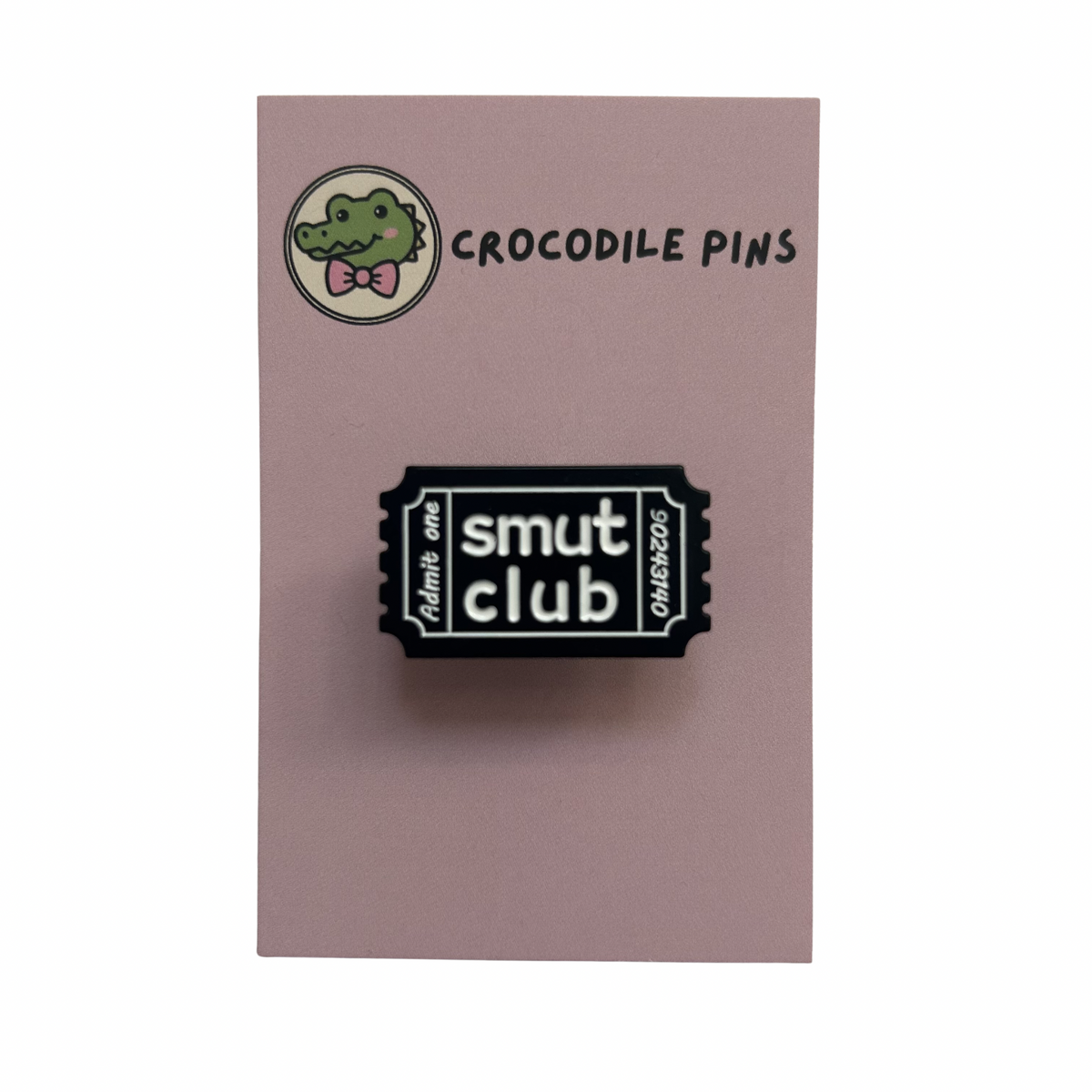 Smut Club Pin Badge