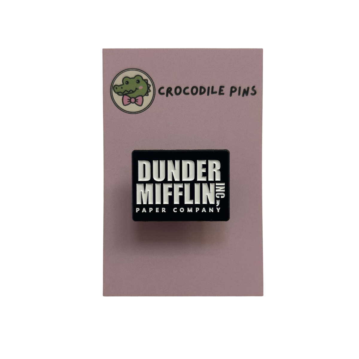 Dunder Mifflin Pin Badge