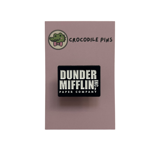 Dunder Mifflin Pin Badge