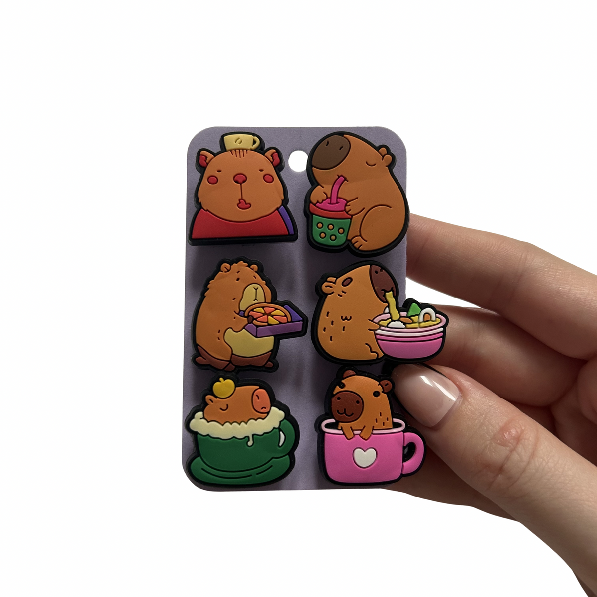 Capybara Shoe Charms