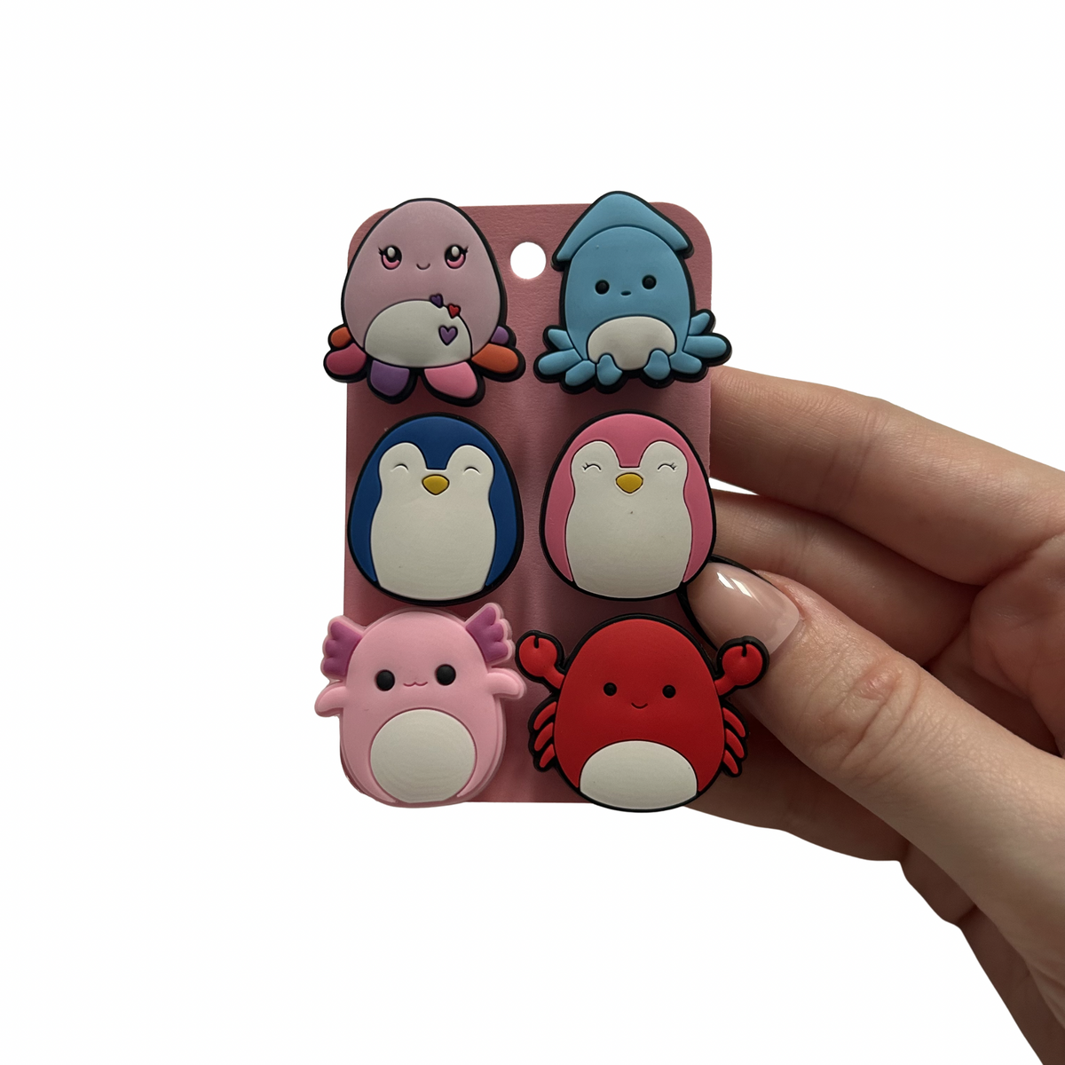 Squish Animals Shoe Charms