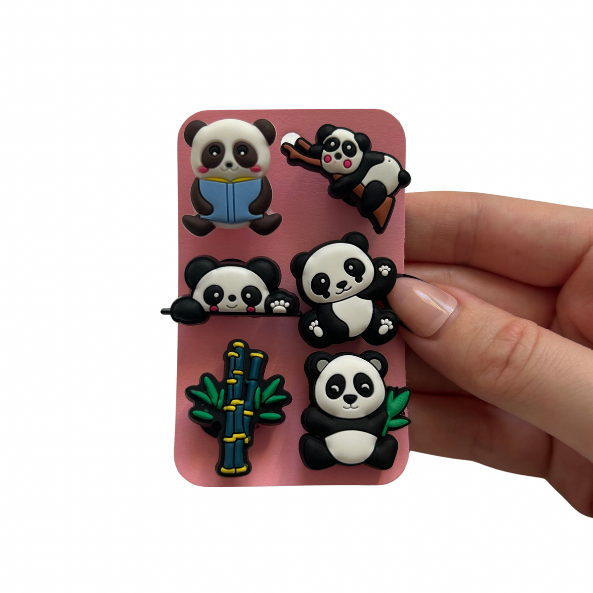Panda Shoe Charms